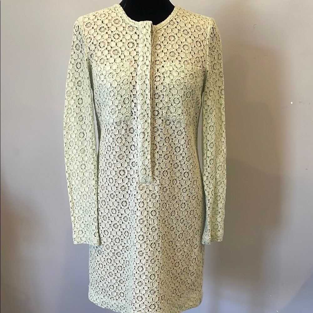 Elegant Lace Dress long sleeve Easter fav